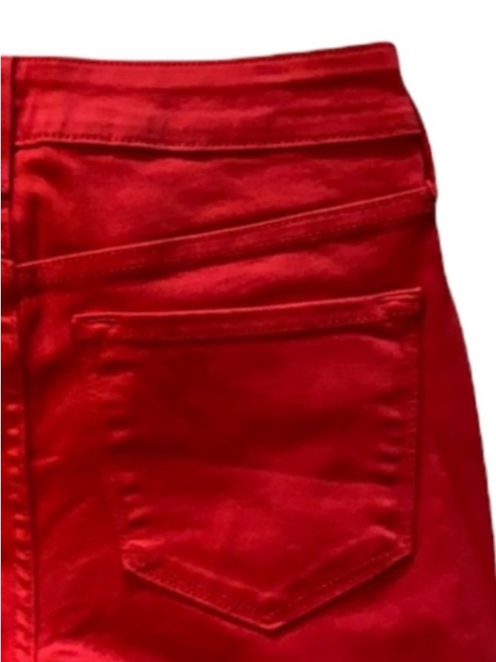 OLD NAVY Red Mid-Rise ROCKSTAR Jeans Size 2 NWOT 2000s ⭐️⭐️⭐️⭐️⭐️